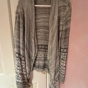 Mavi Hooler Open Drape Cardigan.